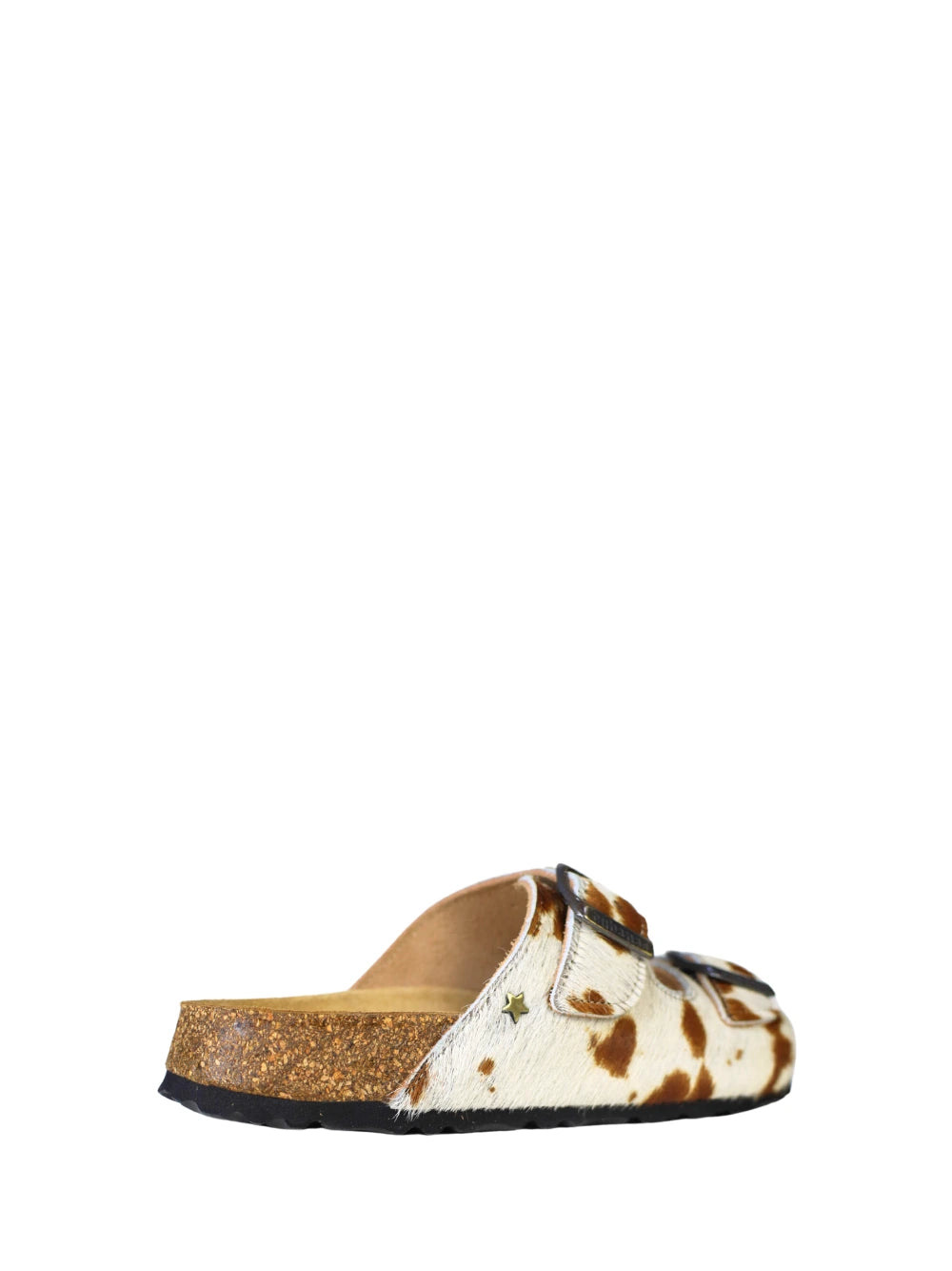 Amália Cow Print Sandals
