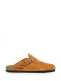 Maria Camel Suede Sandals