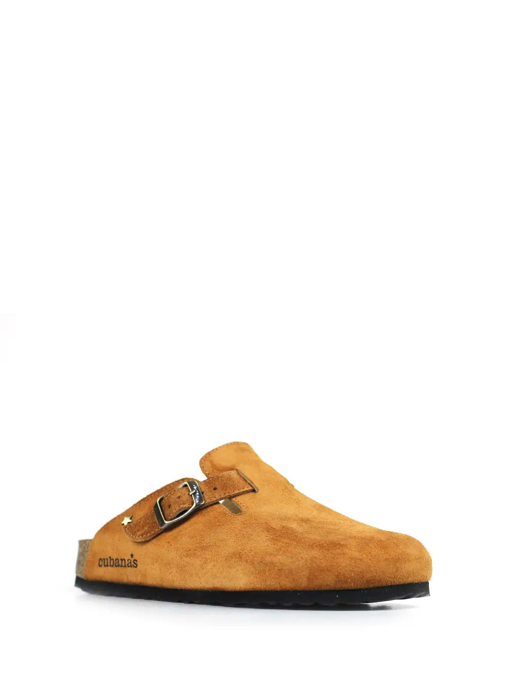 Maria Camel Suede Sandals
