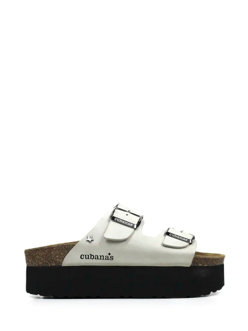 Off-White Leather Amália Platform Sandal