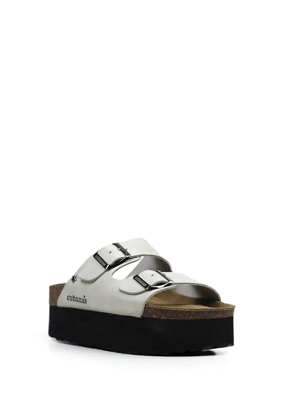 Off-White Leather Amália Platform Sandal