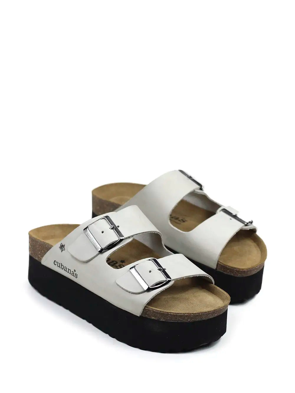 Off-White Leather Amália Platform Sandal