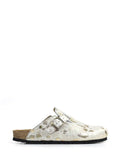 Maria Golden Animal Print Sandals