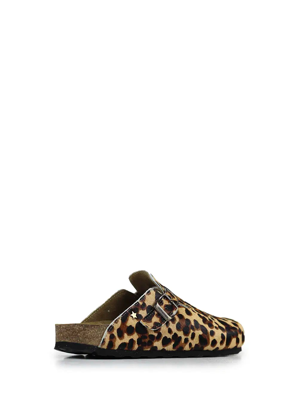 Maria Brown Animal Print Sandals