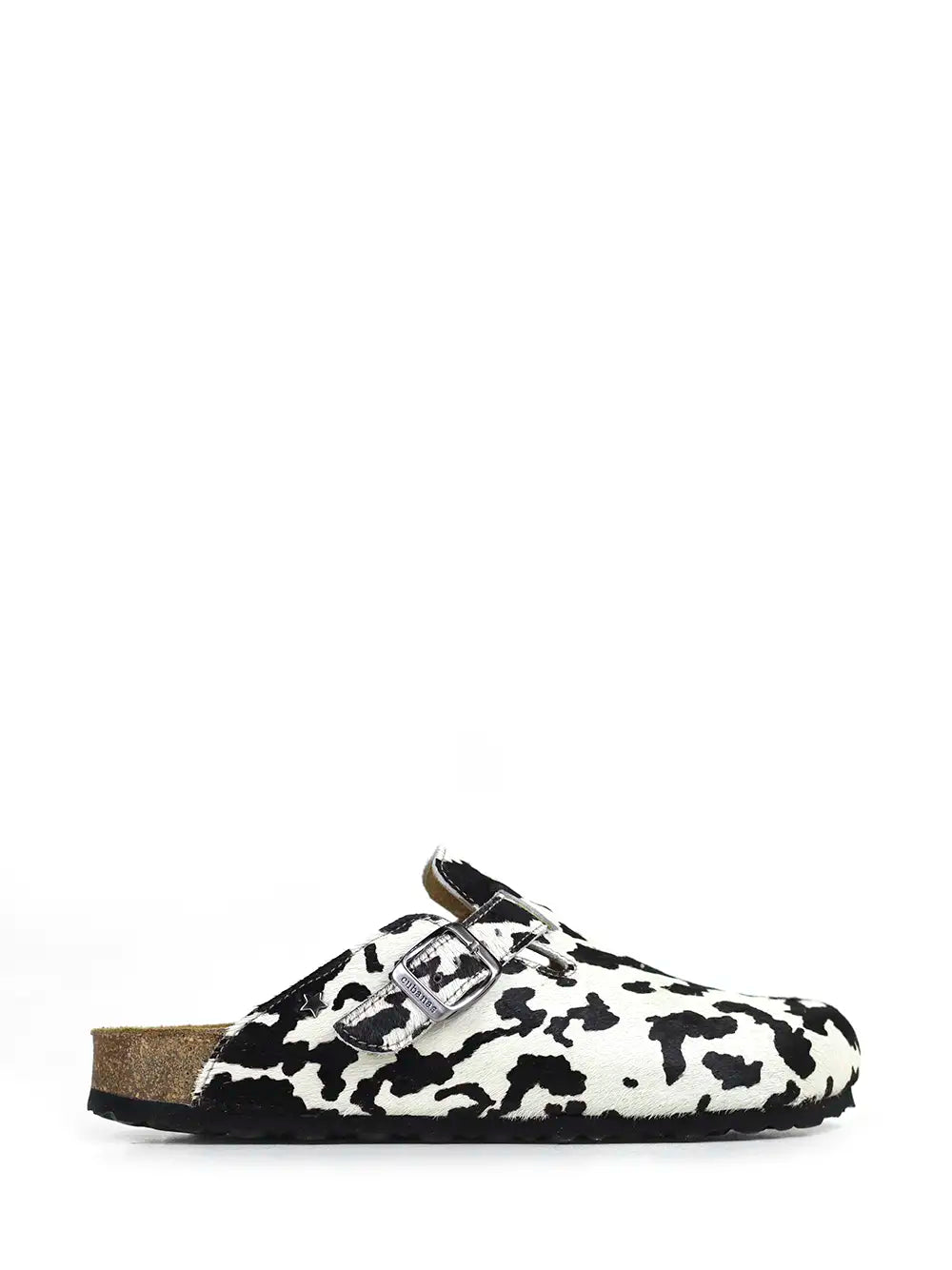 Maria Animal Print Cow Sandal