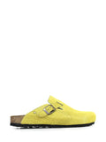 Maria Yellow Fur Sandals